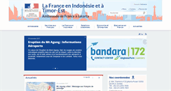 Desktop Screenshot of ambafrance-id.org